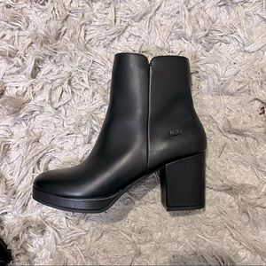 BOC black ankle boots